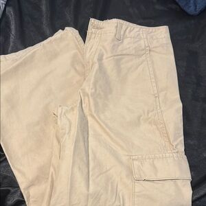 Levi's Tan Cargo Pants Straight Leg Cotton